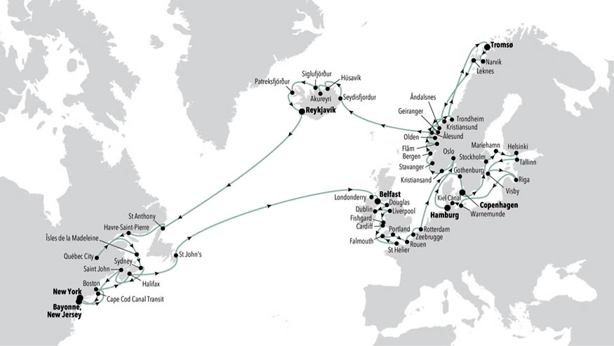 Silversea zarpa en un Grand Voyage de 83 días
