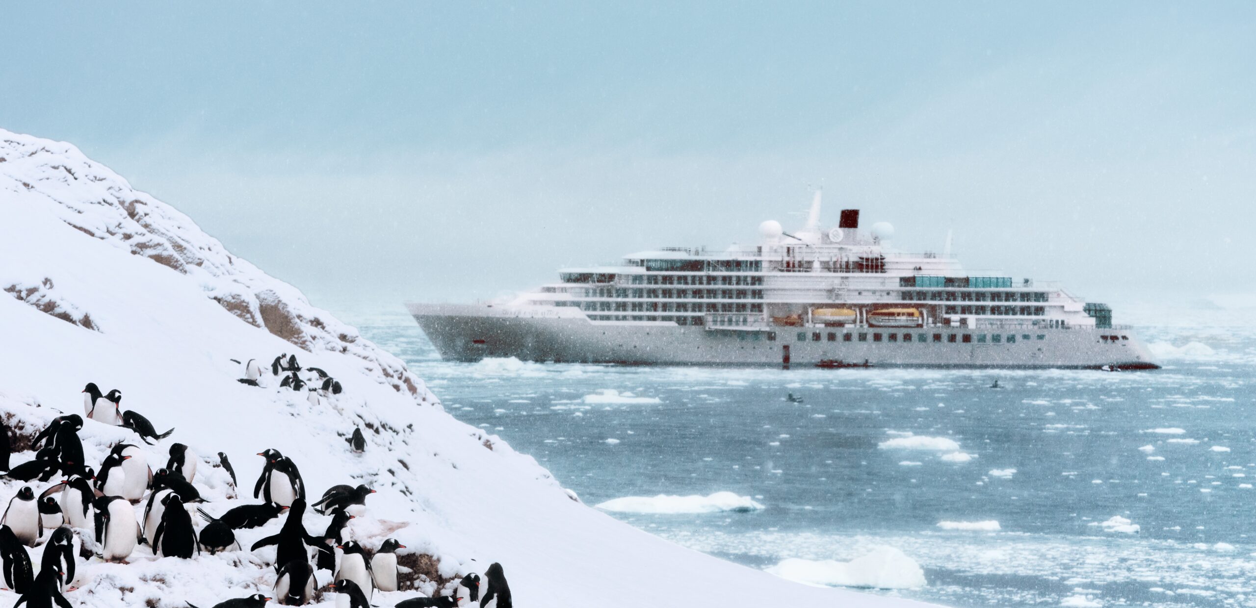 Silversea lanza su expedición aérea a la Antártida