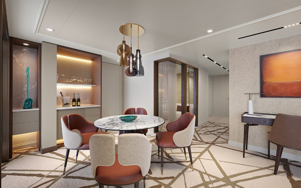 Oceania Cruises presenta las nuevas suites del Oceania Sonata