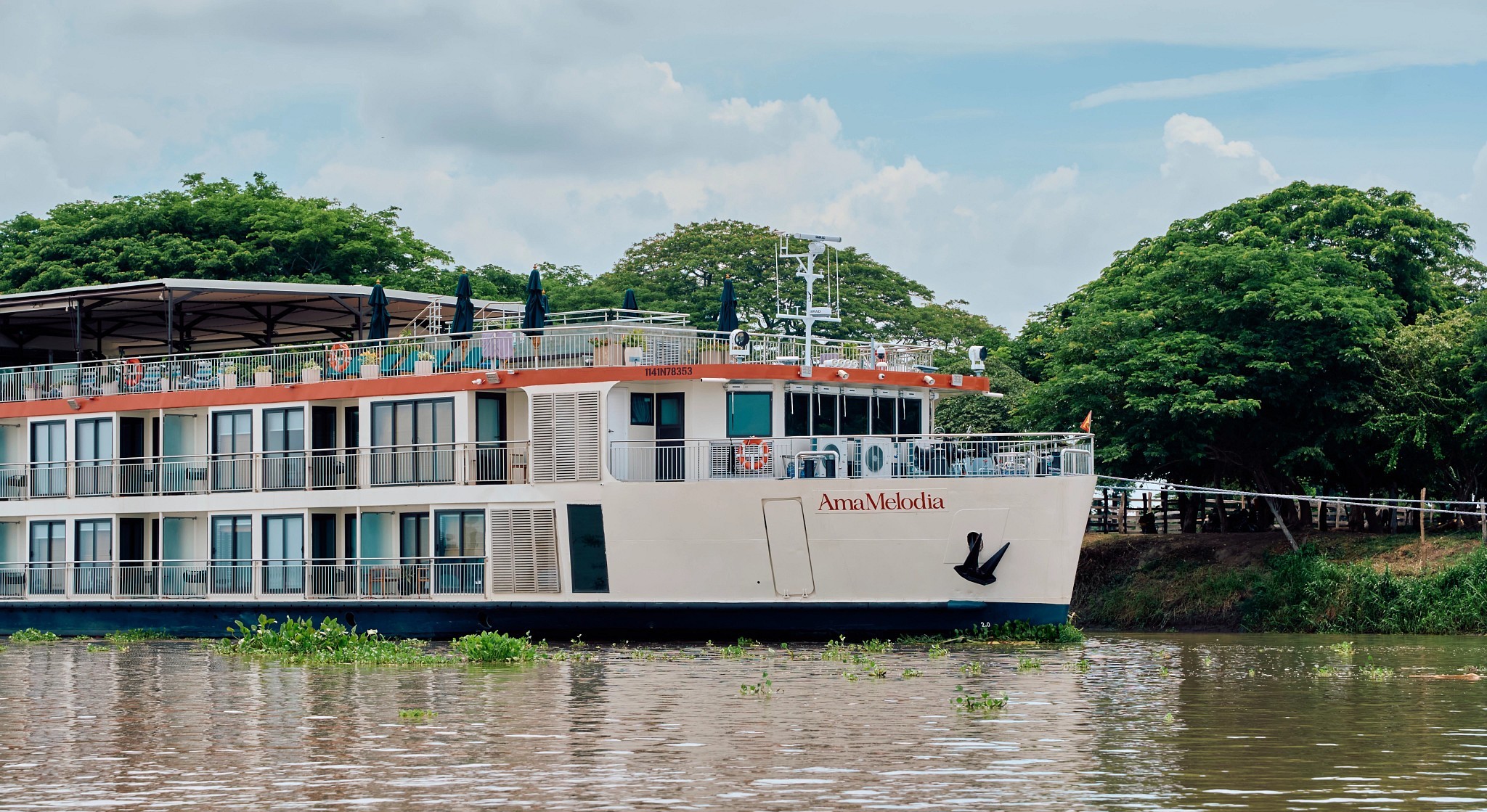 AmaWaterways celebra el bautizo del AmaMelodia
