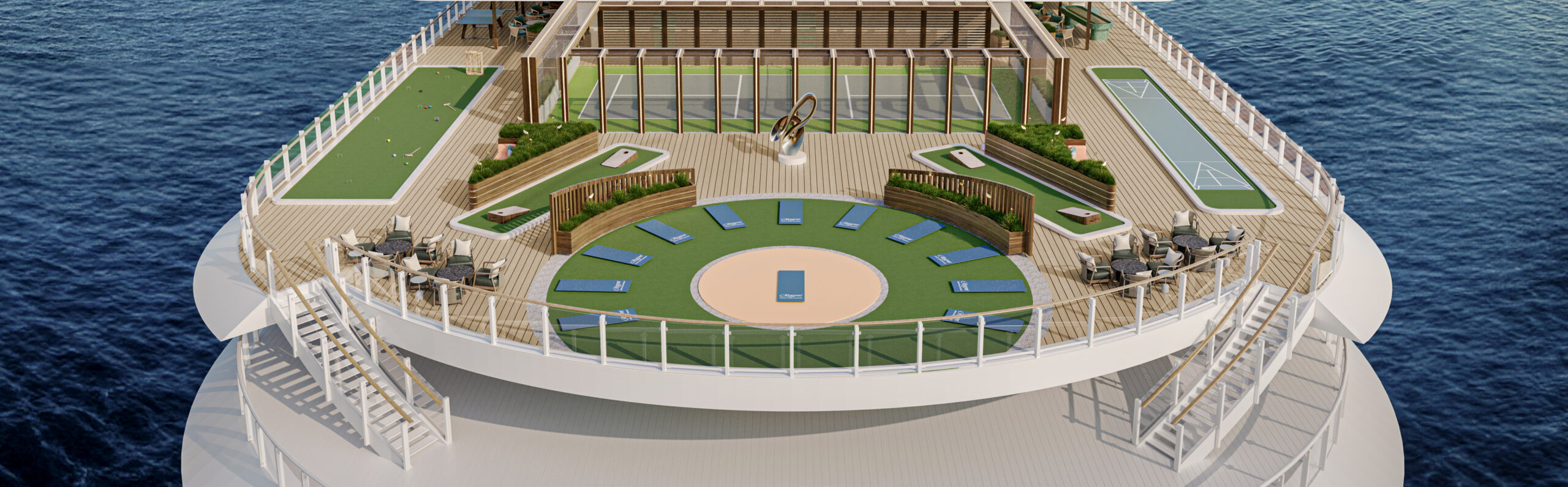 Regent Seven Seas Cruises presenta Solara Sports Deck