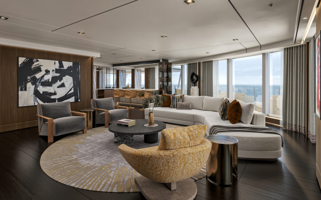 Skyview Regent Suite del Seven Seas Prestige de Regent Seven Seas Cruises