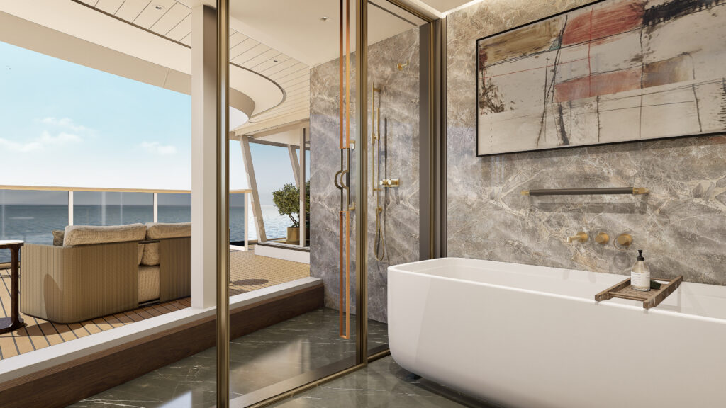 Skyview Regent Suite del Seven Seas Prestige de Regent Seven Seas Cruises