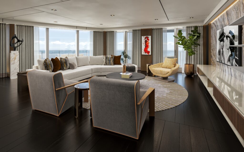 Skyview Regent Suite del Seven Seas Prestige de Regent Seven Seas Cruises