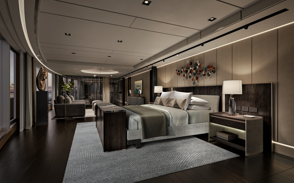 Skyview Regent Suite del Seven Seas Prestige de Regent Seven Seas Cruises