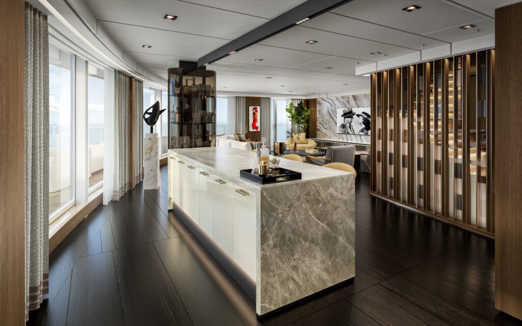 Skyview Regent Suite del Seven Seas Prestige de Regent Seven Seas Cruises